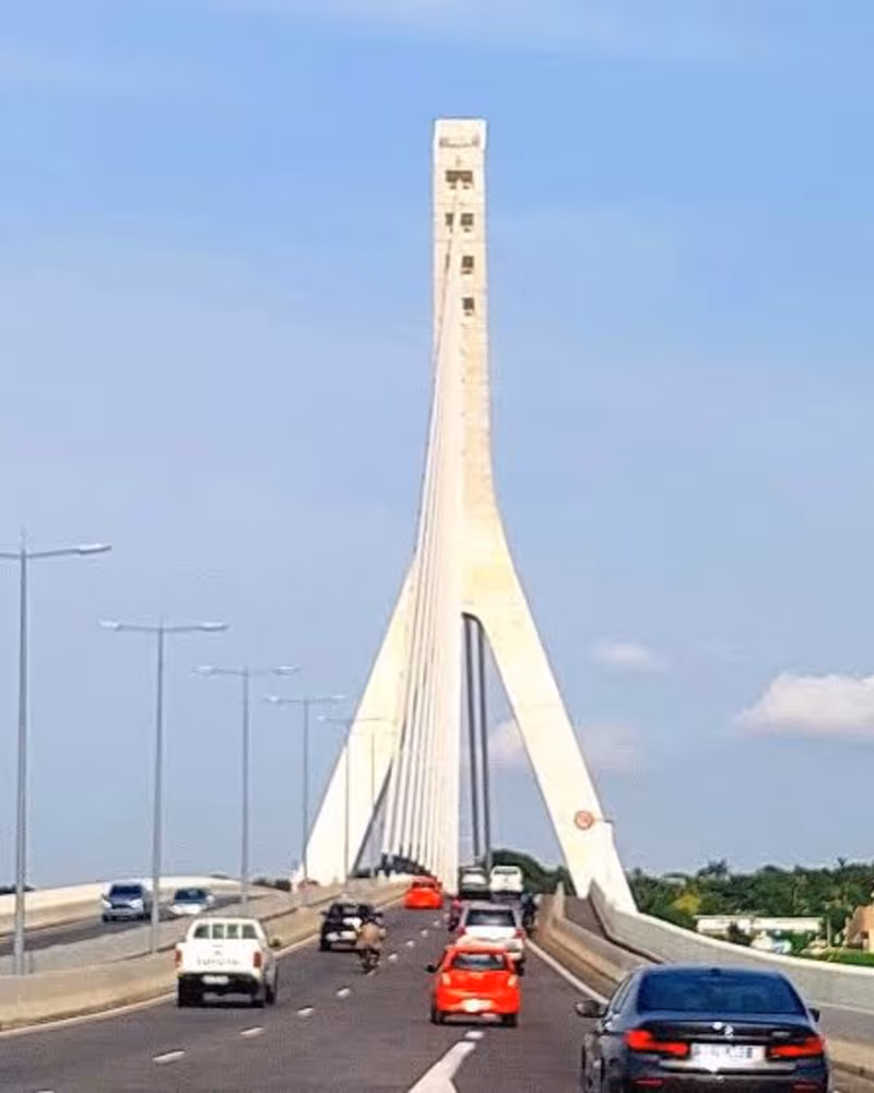 Vue de Abidjan, destination Toupac Transport au Côte d'Ivoire