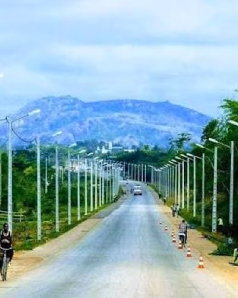 Vue de Duékoué, destination Toupac Transport au Côte d'Ivoire
