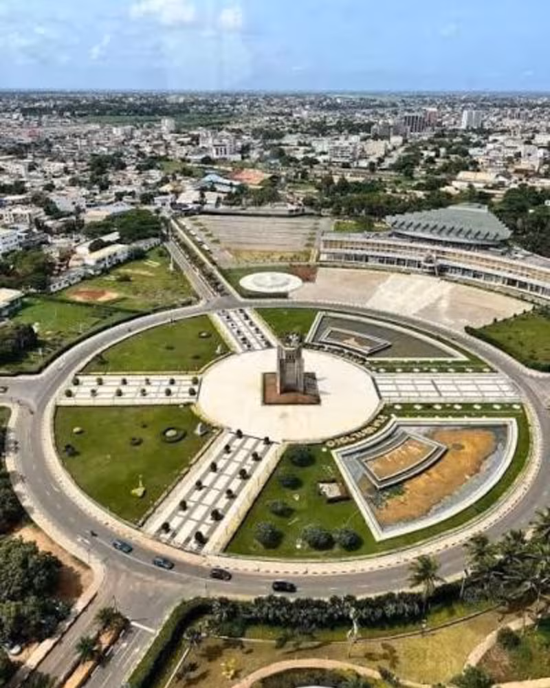 Vue de Lomé, destination Toupac Transport au Togo